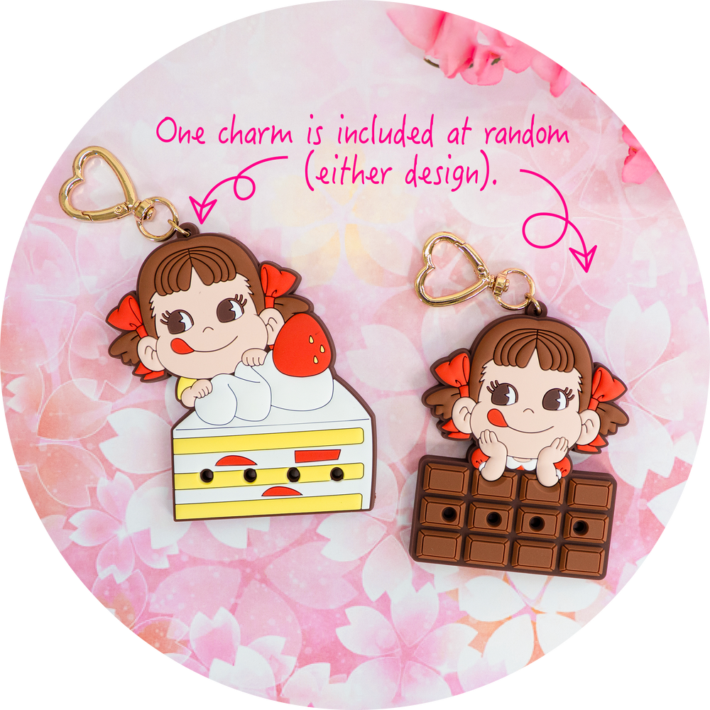 Customize a Peko-chan rubber charm