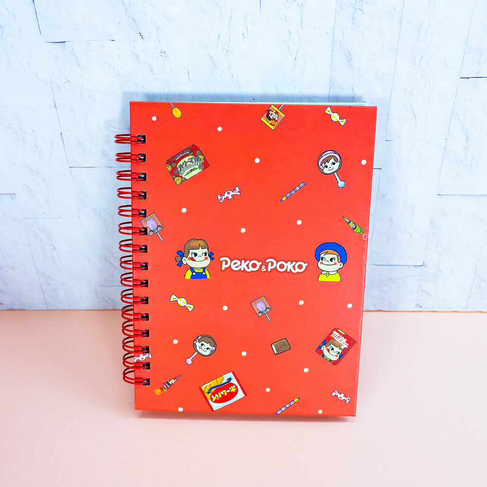 Peko & Poko A6 Spiral Notebook